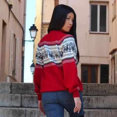 Pull Homme-Femme Amérique du Sud Lama - Inka Products
