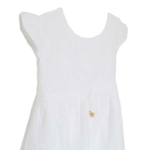Robe à manches courtes En Coton Broderie Péruvienne - Inka Products