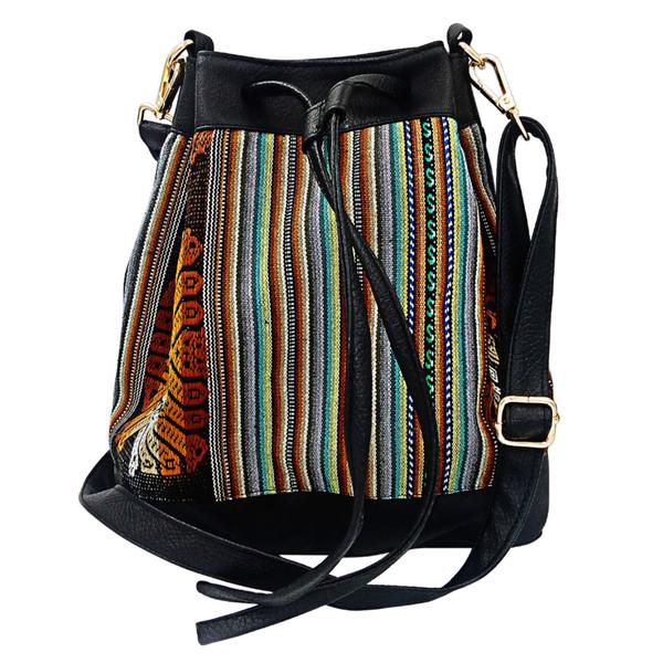 Sac Seau en Bandoulière pour Femme Tissu Traditionnel Péruvien COROPUNA - Inka Products