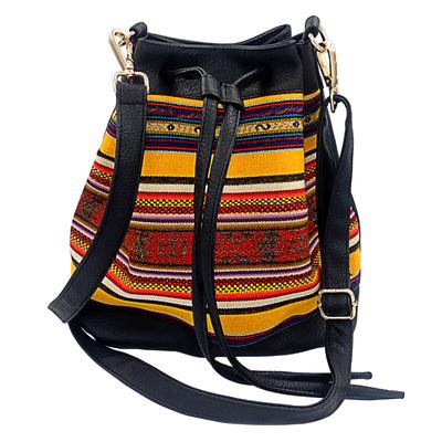 Sac Seau en Bandoulière pour Femme Tissu Traditionnel Péruvien UROS - Inka Products