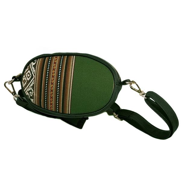 Sac en Bandoulière en Similicuir Rond - Inka Products