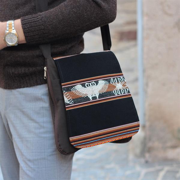Sac en Bandoulière MANTA INCA pour Homme Oiseaux - Inka Products