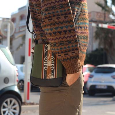 Petit Sac en Bandoulière Inka Unisex Tissu Traditionnel Péruvien - Inka Products