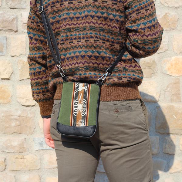 Petit Sac en Bandoulière Inka Unisex Tissu Traditionnel Péruvien - Inka Products