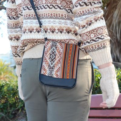 Petit Sac en Bandoulière Inka Unisex Tissu Traditionnel Péruvien - Inka Products