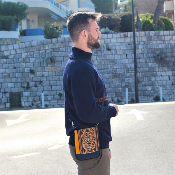 Petit Sac en Bandoulière Inka Unisex Tissu Traditionnel Péruvien - Inka Products