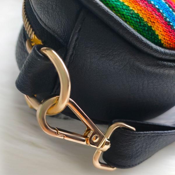 Sac en Bandoulière en Similicuir Rond - Inka Products