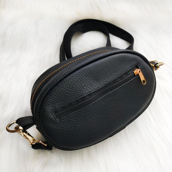 Sac en Bandoulière en Similicuir Rond - Inka Products