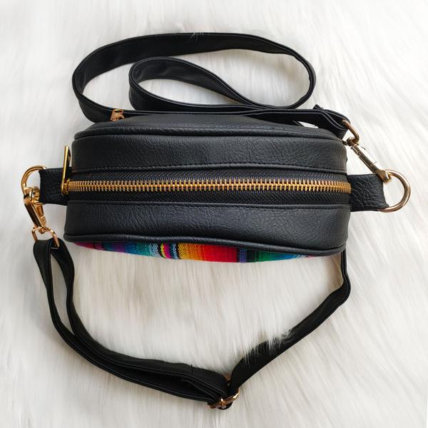 Sac en Bandoulière en Similicuir Rond - Inka Products