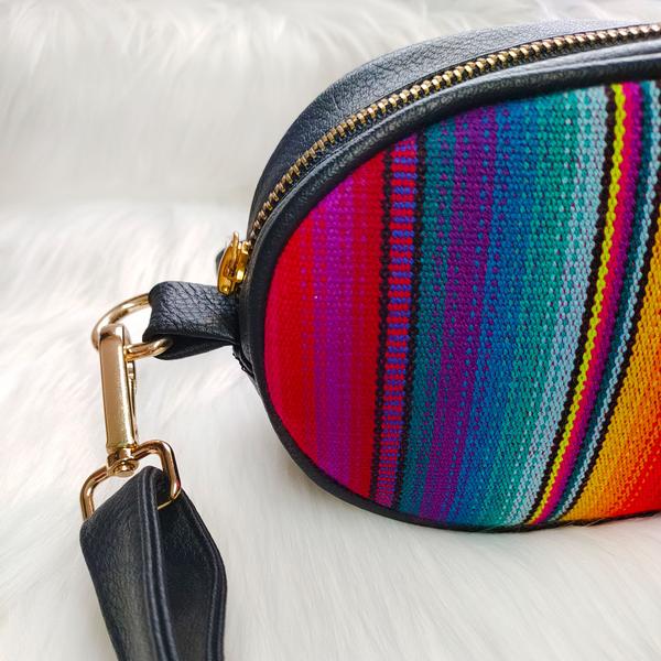 Sac en Bandoulière en Similicuir Rond - Inka Products