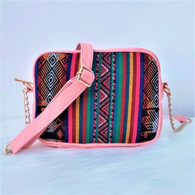 Inka-Products-Bolso Bandolera Mujer LOLITA-Manto Peruano Motivos Étnicos