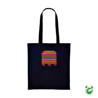Inka-Products-Sac de Courses Pliable Chuspa-Fourre-tout en Toile Péruvienne