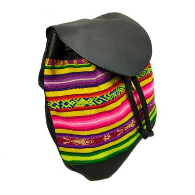 Petit Sac à dos Ethnique SOFIA Artisanal Fabriqué au Pérou - Inka Products
