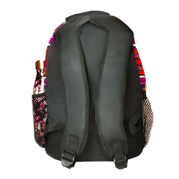 Sac à dos Aventura Tissu Traditionnel Péruvien Vitelotte - Inka Products