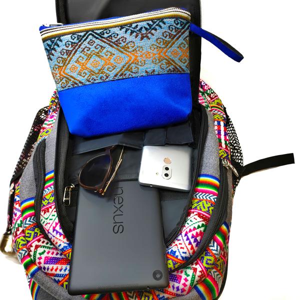 Sac à dos Aventura Tissu Traditionnel Péruvien Ayacucho - Inka Products