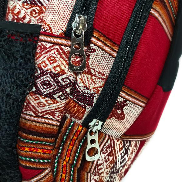 Sac à dos Aventura Tissu Traditionnel Péruvien Vinicunca - Inka Products