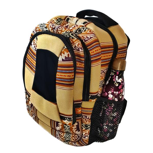 Sac à dos Aventura Tissu Traditionnel Péruvien Huacachina - Inka Products
