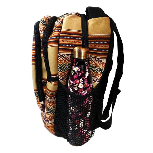 Sac à dos Aventura Tissu Traditionnel Péruvien Huacachina - Inka Products