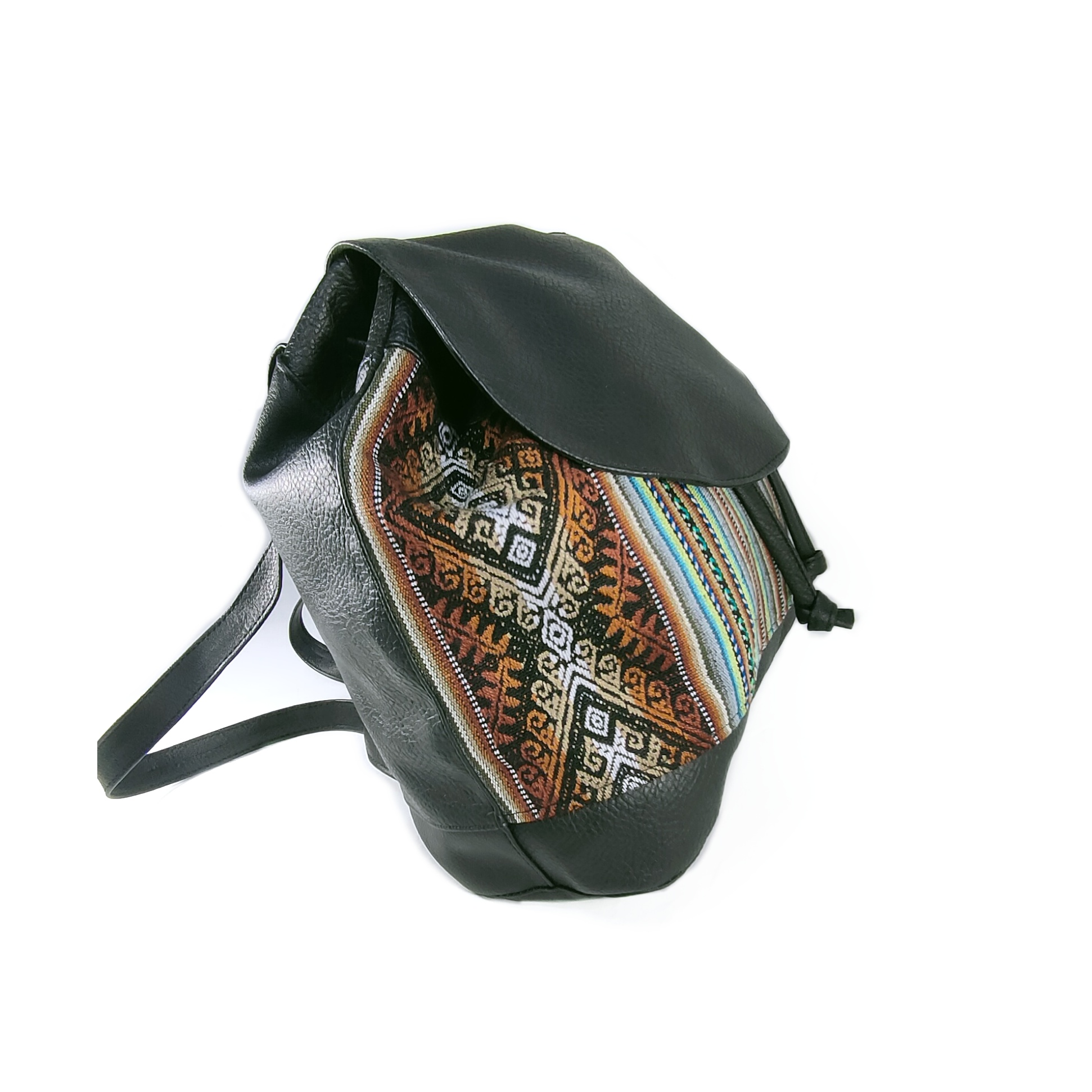 Bolsos Peruanos Wayuu Mochila Pequeña Étnica SOFIA Artesanal