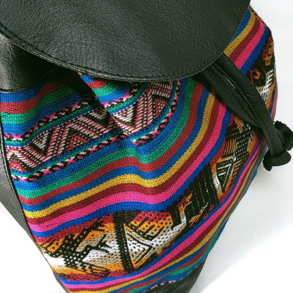 Petit Sac à dos Ethnique SOFIA Artisanal Fabriqué au Pérou - Inka Products