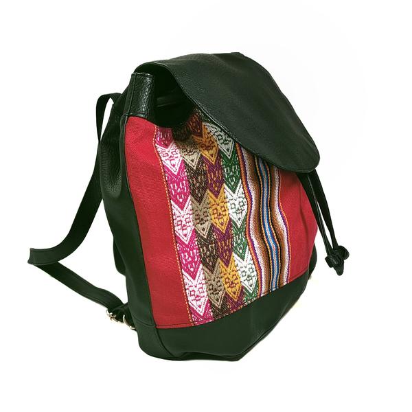 Petit Sac à dos Ethnique SOFIA Artisanal Fabriqué au Pérou - Inka Products