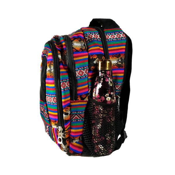 Sac à dos Aventura Tissu Traditionnel Amazonie Péruvienne - Inka Products