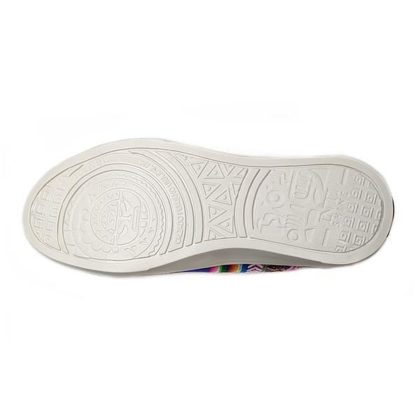 Sneakers Baskets Basses MONTAGNE SACRÉE INCA Tissu Péruvien Motif Ethniques Homme-Femme - Inka Products