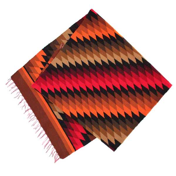 Tapis Empire Inca Rouge Motifs Ethniques - Inka Products