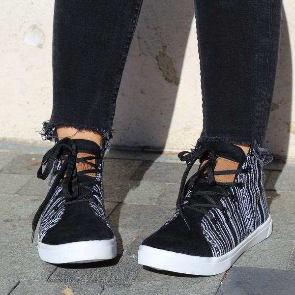 Sneakers Baskets Montantes CHULUCANAS Tissu Péruvien Motif Ethniques Homme-Femme - Inka Products