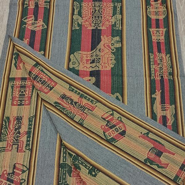 Tissu Traditionnel du Cusco Tissé Main Motifs Ethniques - Inka Products