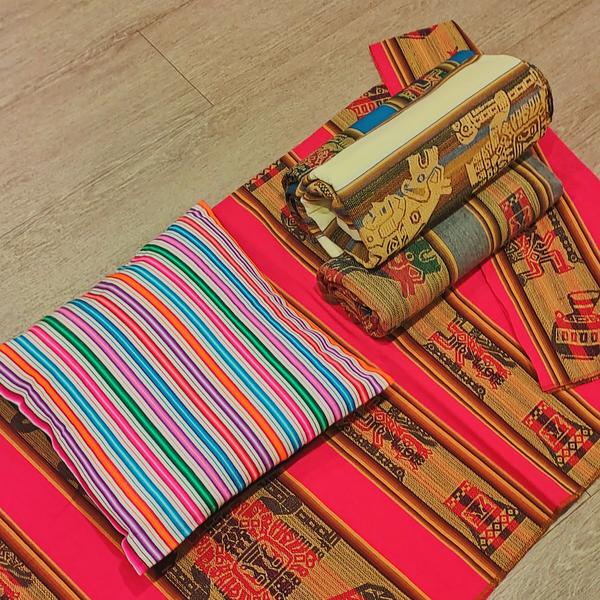 Tissu Traditionnel du Cusco Tissé Main Motifs Ethniques - Inka Products