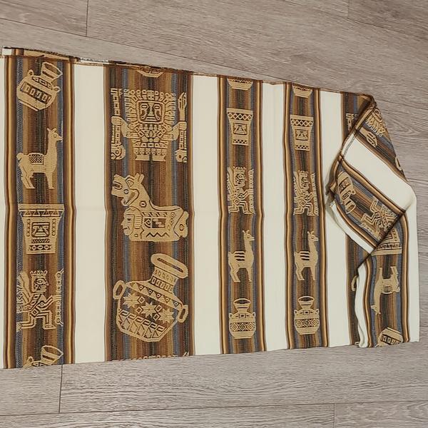Tissu Traditionnel du Cusco Tissé Main Motifs Ethniques - Inka Products