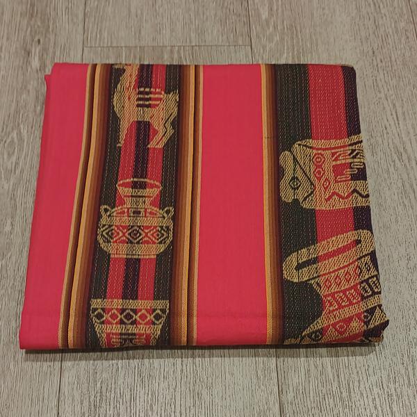 Tissu Traditionnel du Cusco Tissé Main Motifs Ethniques - Inka Products
