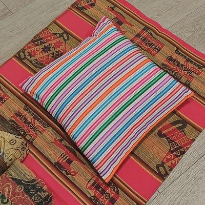 Tissu Traditionnel du Cusco Tissé Main Motifs Ethniques - Inka Products