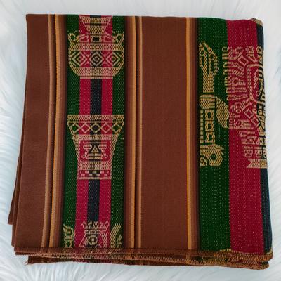 Tissu Traditionnel Péruvien Cuzco doble face - Inka Products