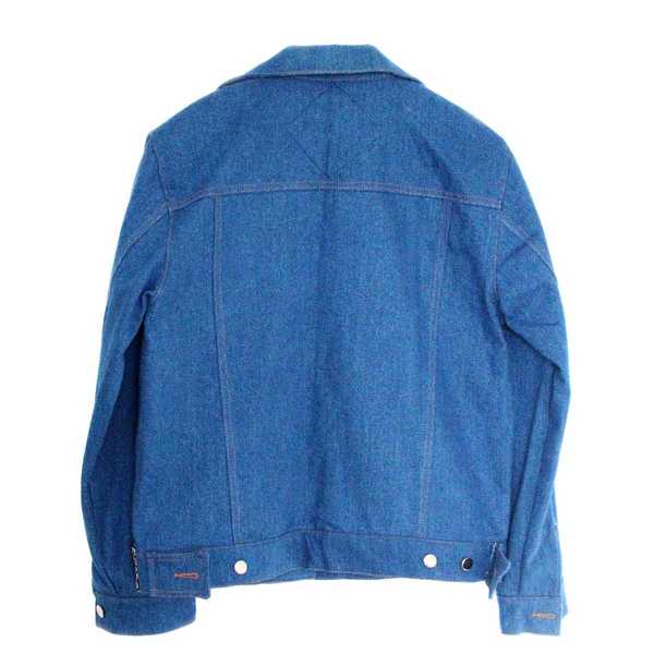 Veste Oversize WARILA Ethnique Jean Bleu et Tissu Péruvien - Inka Products