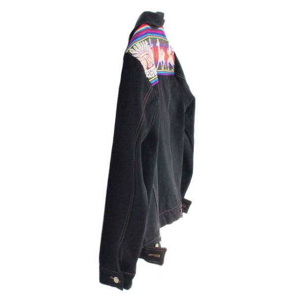 Veste Oversize WARILA ethnique Tissu Péruvien Coloré Rose - Inka Products