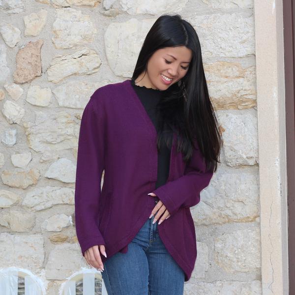 Gilet Cardigan Femme VICKY - Inka Products